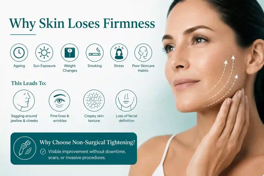 What Makes Skin Lose Firmness and Why Do People Seek Non-Surgical Tightening Feltham?